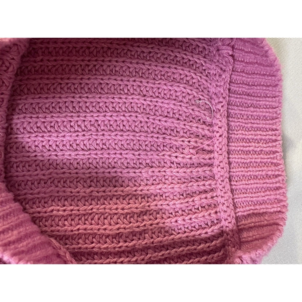 Pink‎ Ribbed Long Sleeve Sweater - Picture 5 of 7